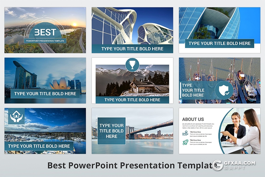 300页国外高端商务风格ppt神作 11种主题配色3种尺寸比例 - 顶尖PPT