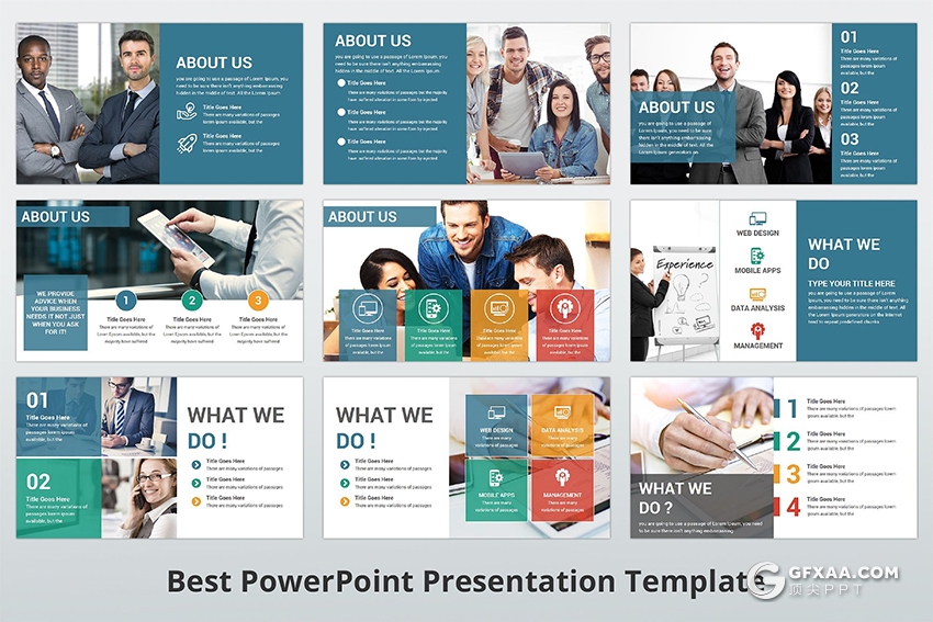 300页国外高端商务风格ppt神作 11种主题配色3种尺寸比例 - 顶尖PPT