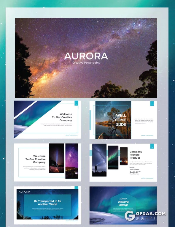 65页极简文艺唯美风格ppt模板 - 顶尖PPT