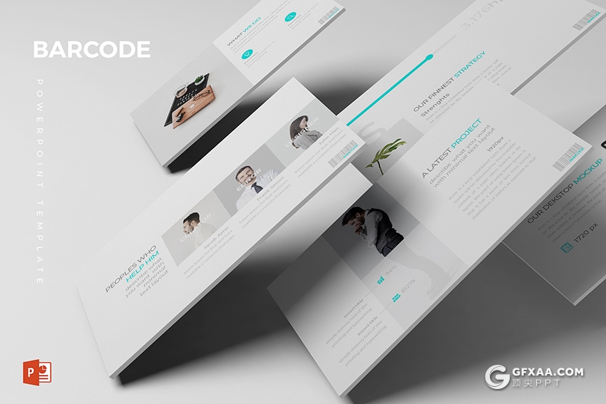 30页欧美商务工作汇报总结keynote模板 5种配色 - 顶尖PPT