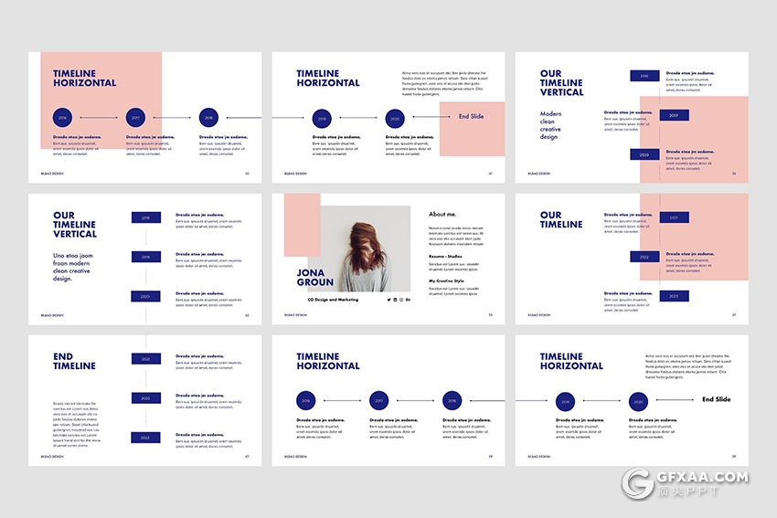 132页极简文艺风格商务多用途ppt模板 附赠20张文艺图片 - 顶尖PPT