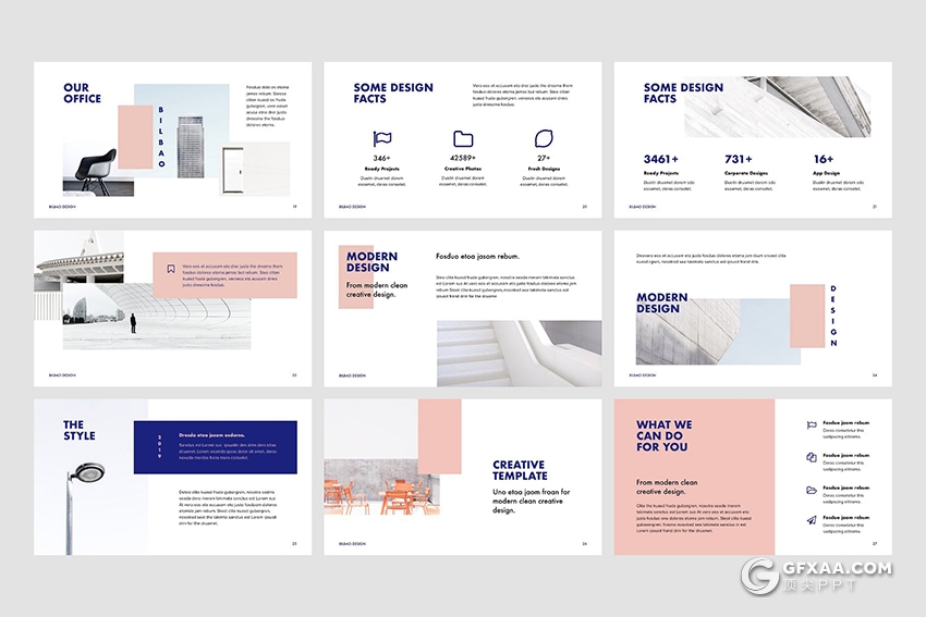 132页极简文艺风格商务多用途ppt模板 附赠20张文艺图片 - 顶尖PPT