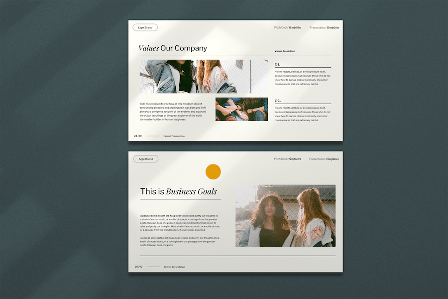 品牌宣传服务介绍展示PPT模板 - 顶尖PPT