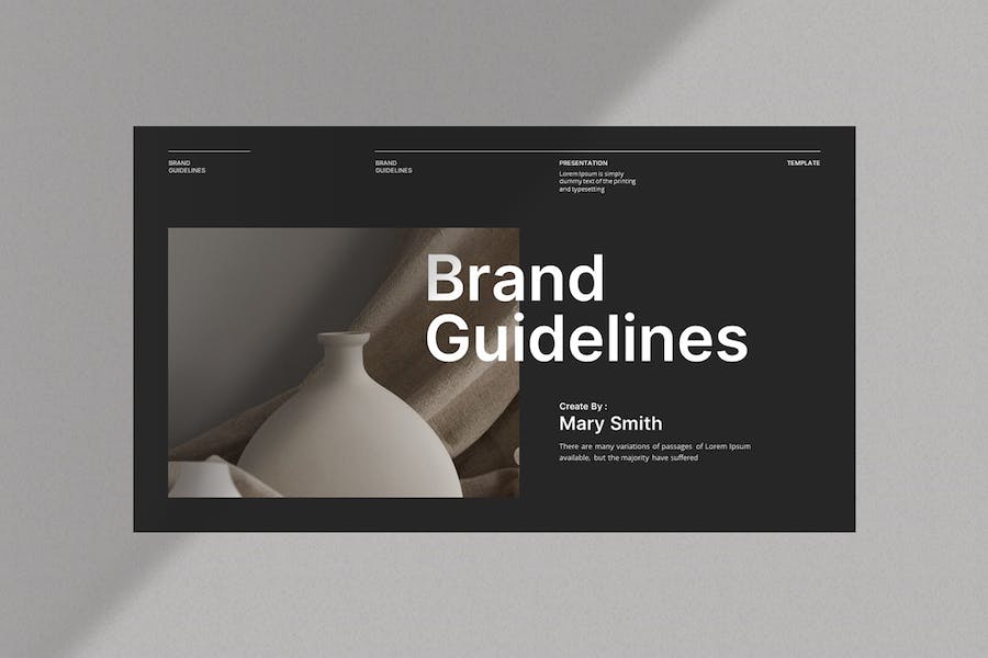 品牌行业指南详细演示文稿PPT模板 - 顶尖PPT