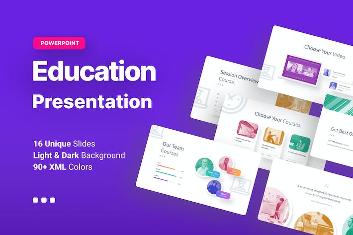 教育教学行业市场分析PPT模板 - 顶尖PPT