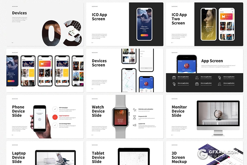 136页国外简约大气炫彩多用途keynote模板 - 顶尖PPT