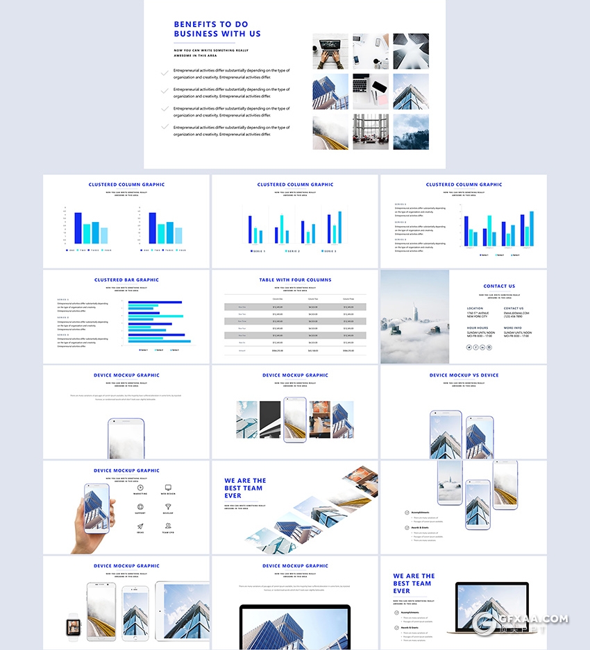 98页高端商务公司介绍工作总结汇报PPT模板 - 顶尖PPT