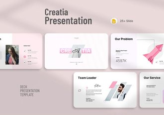 极简风格商业商务通用PPT模板 - 顶尖PPT