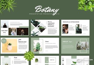 53页简约文艺风格多用途keynote模板 - 顶尖PPT