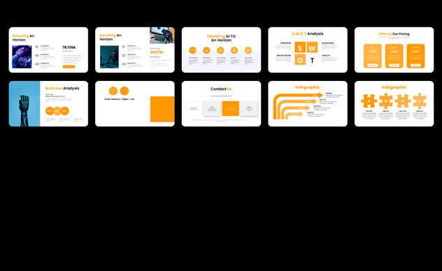 机器人人工智能AI科技PPT模板 - 顶尖PPT