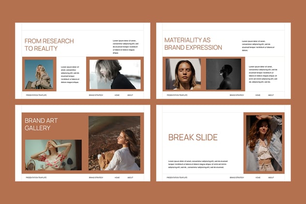 简洁品牌战略规划PPT模板 - 顶尖PPT