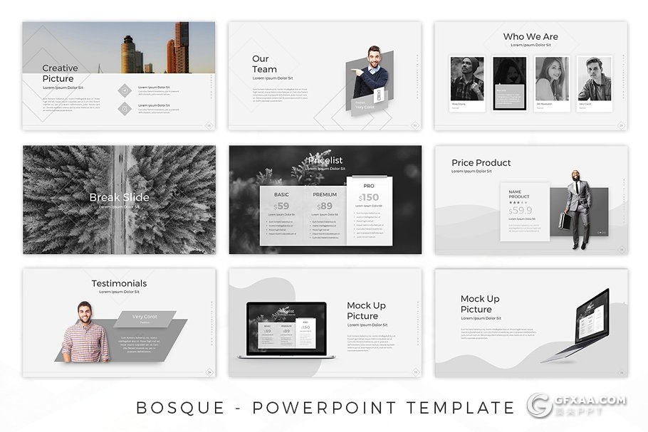 50页高端商务风格工作汇报计划PPT模板 - 顶尖PPT