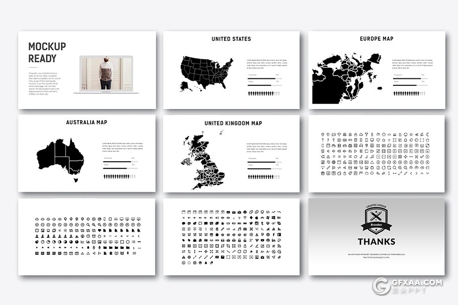 40页黑色男人装时尚潮流展示ppt模板 - 顶尖PPT