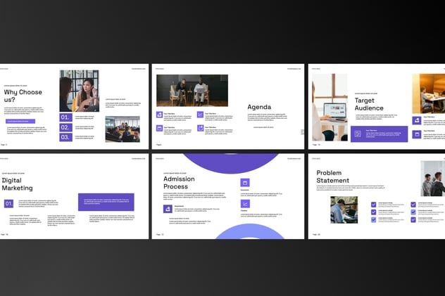 简约风格创业项目Keynote演示模板 - 顶尖PPT