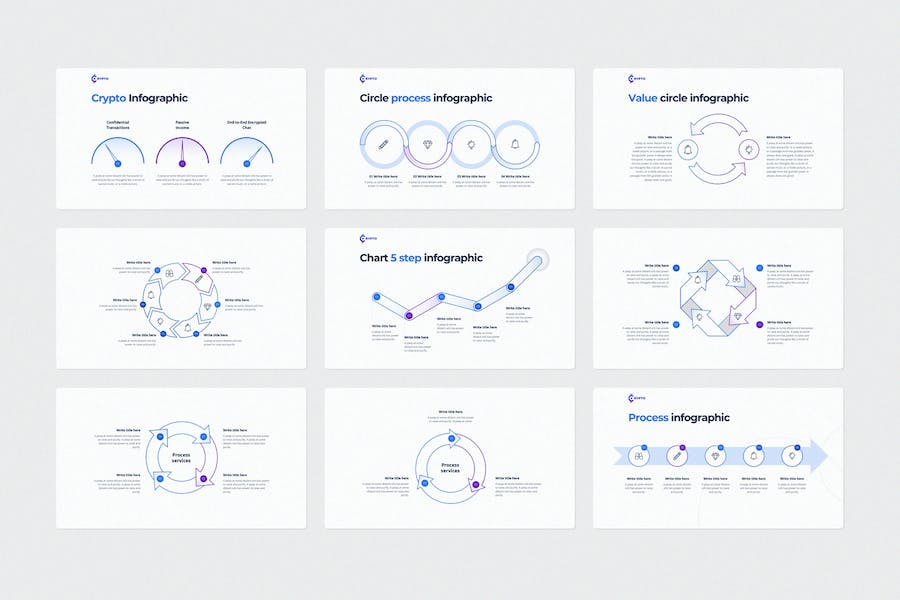 网络科技安全数字加密技术公司总结报告keynote模板 - 顶尖PPT