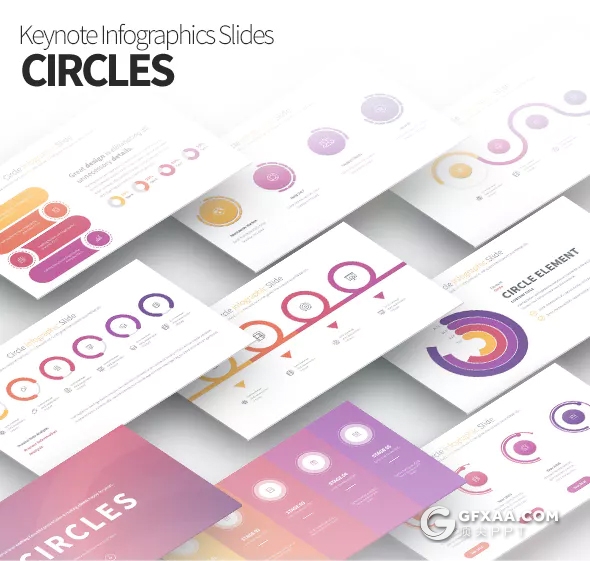 33页精美设计高端商务图形图表keynote模板 - 顶尖PPT