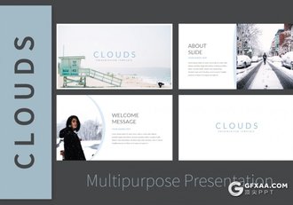 40页极简文艺风格PPT模板 - 顶尖PPT