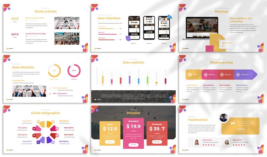 学院学术主题演讲Keynote模板 - 顶尖PPT