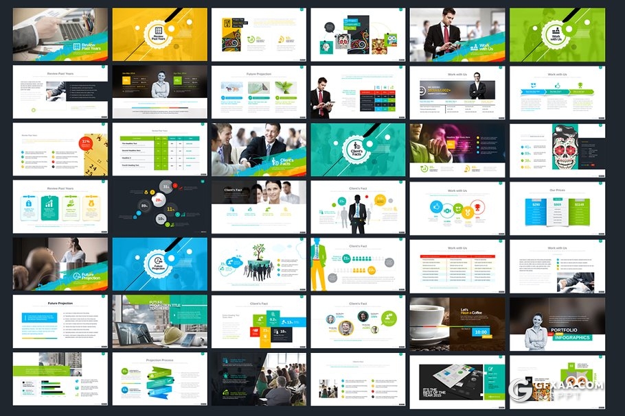 200多页高端大气欧美商务多用途keynote模板 - 顶尖PPT