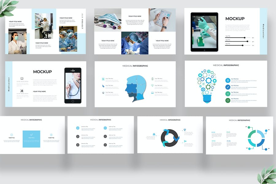 医疗医学诊疗讲述展示Keynote模板 - 顶尖PPT