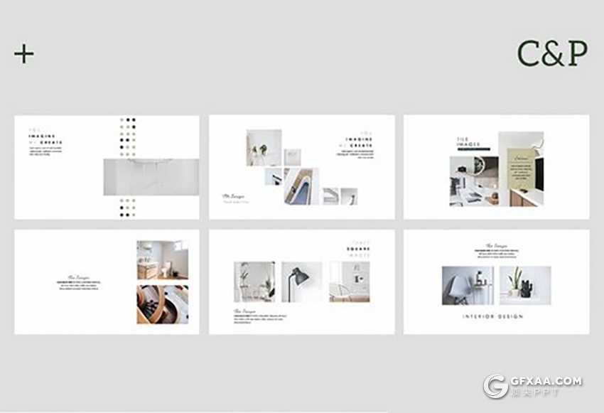 50页简约文艺风格keynote模板 - 顶尖PPT