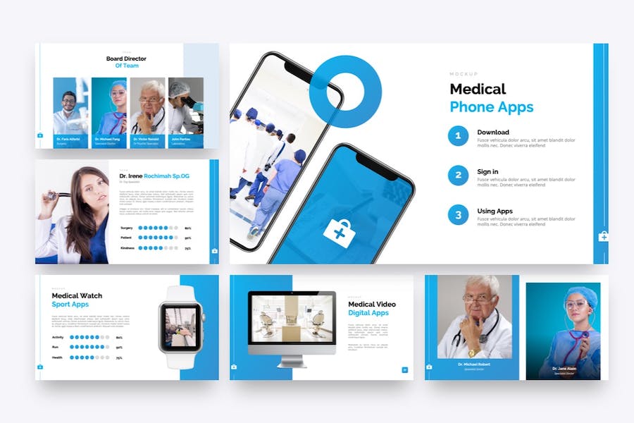 医学医疗行业PPT模板 - 顶尖PPT