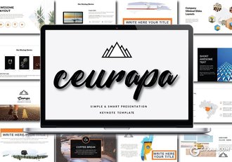 70页极简风格多种行业通用keynote模板 - 顶尖PPT