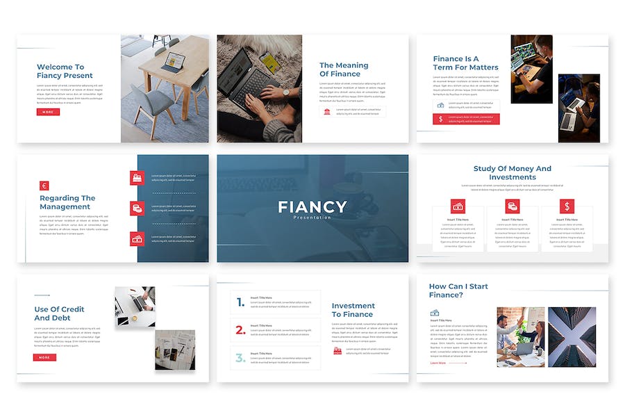 高级感精美风格设计PPT模板 - 顶尖PPT