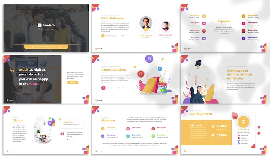 学院学术主题演讲Keynote模板 - 顶尖PPT