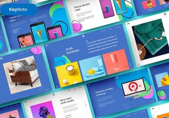 商务业务运营策略企业管理推介展示方案Keynote模板 - 顶尖PPT