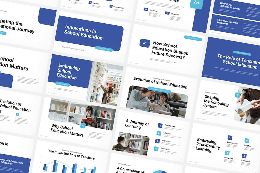 学校教育奖学金方案制度建设PPT模板 - 顶尖PPT