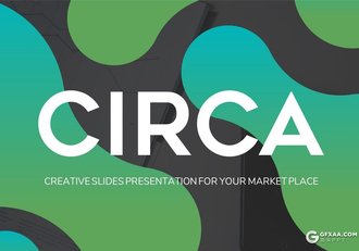 创意图形设计30页高端商务ppt模板 3种配色 - 顶尖PPT