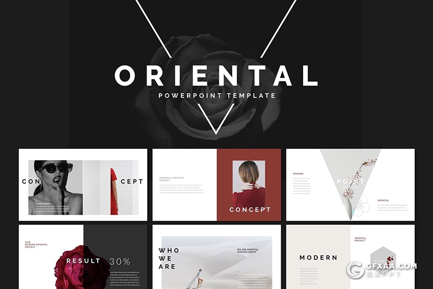 59页极简文艺唯美风格PPT模板 - 顶尖PPT