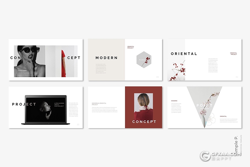 59页极简文艺唯美风格PPT模板 - 顶尖PPT
