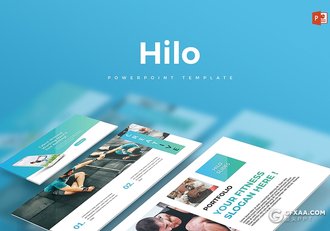 30页欧美商务风格ppt模板 5种主题配色 - 顶尖PPT