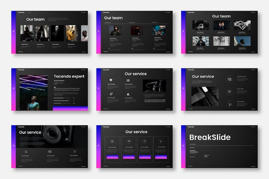 企业会议汇报项目提案市场分析商业计划keynote模板 - 顶尖PPT