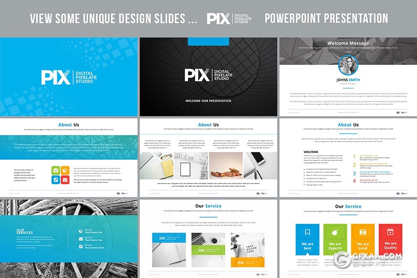 31页欧美企业团队介绍多用途ppt模板 - 顶尖PPT