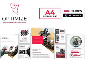 102页A4规格户外探险运动展示PPT画册模板 - 顶尖PPT