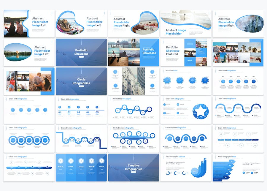 旅行社旅游度假景点数据分析多用途keynote模板 - 顶尖PPT
