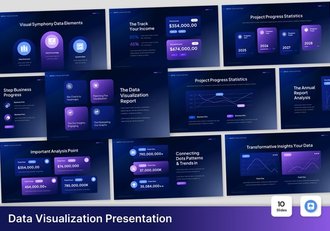 数据可视化图形图表keynote模板 - 顶尖PPT