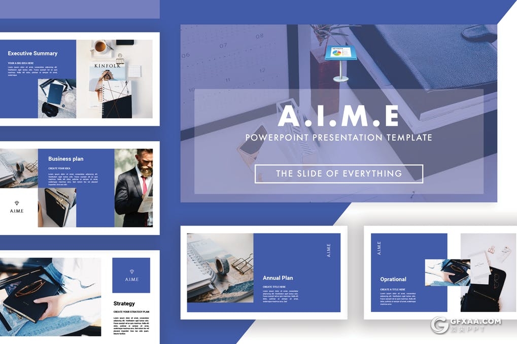 25页扁平化欧美商务多用途keynote模板 - 顶尖PPT