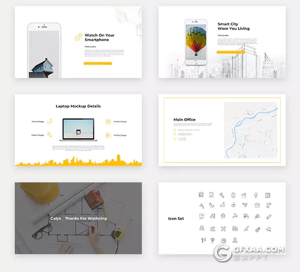 45页建筑工程工作汇报团队介绍PPT模板 - 顶尖PPT