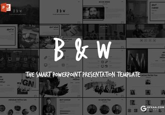 32页黑色创意多用途PPT模板 - 顶尖PPT