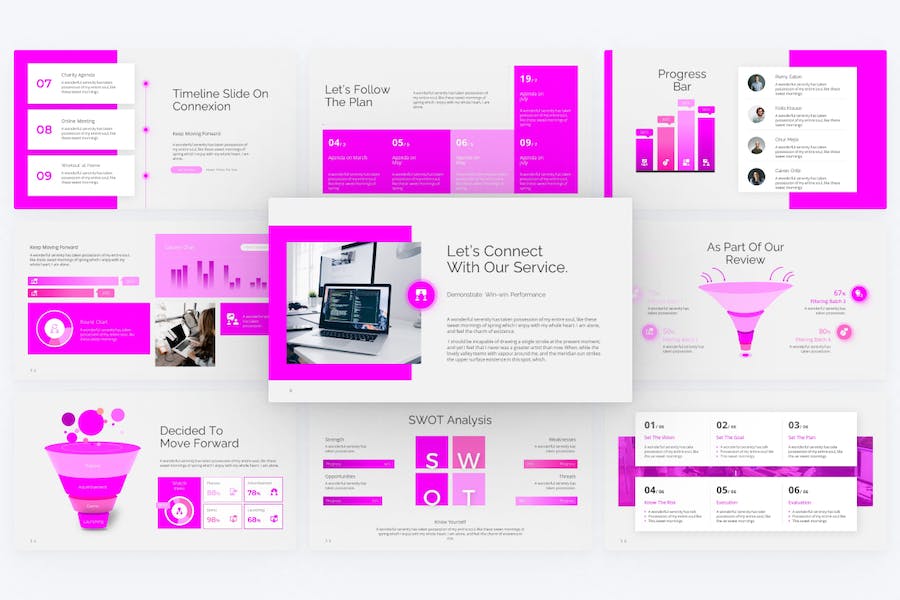 openAI科技企业介绍年终总结报告PPT模板 - 顶尖PPT