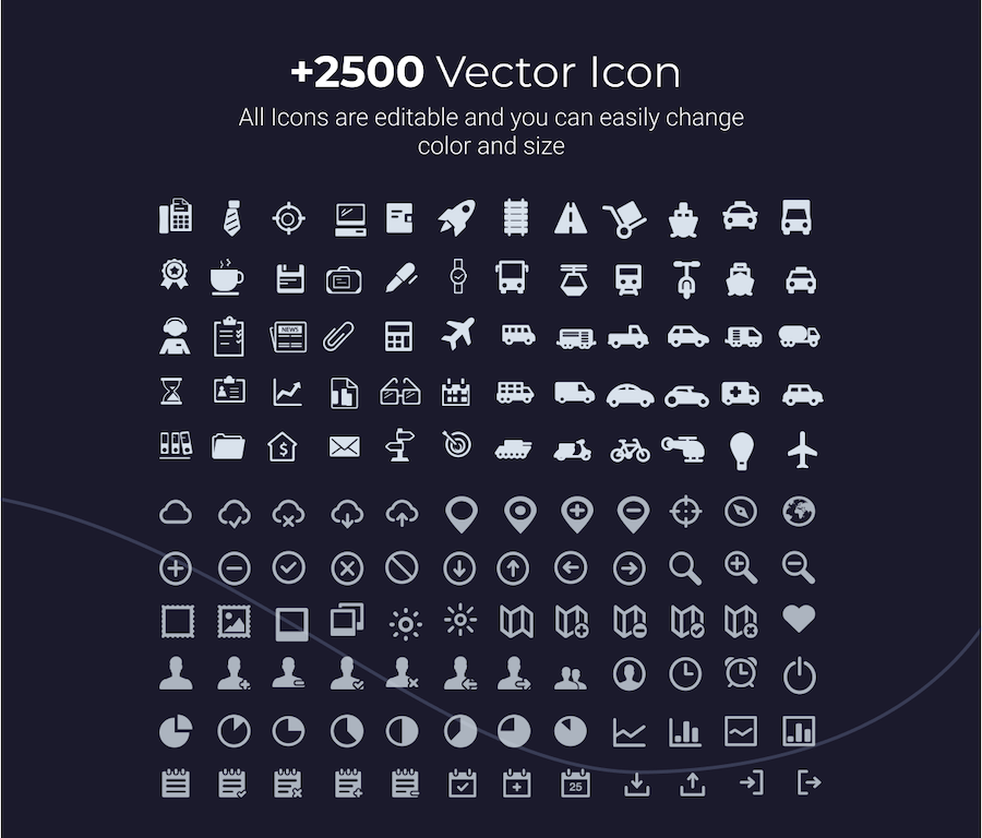 耳科医学图形插画信息展示PPT模板 - 顶尖PPT