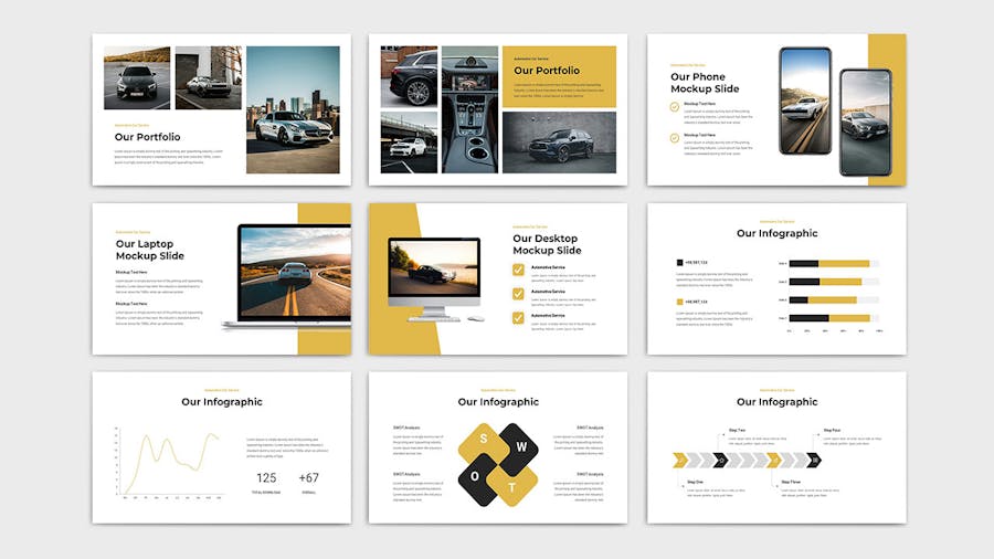 汽车展示PPT模板 - 顶尖PPT