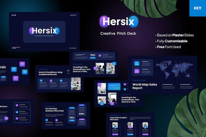 创意设计项目提案路演Keynote模板 - 顶尖PPT