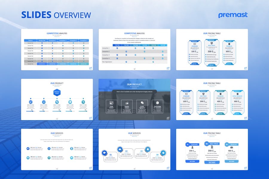 营销计划团队架构PPT模板 - 顶尖PPT