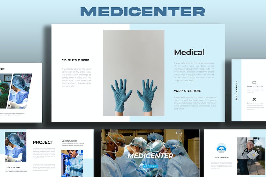 医疗医学诊疗讲述展示Keynote模板 - 顶尖PPT