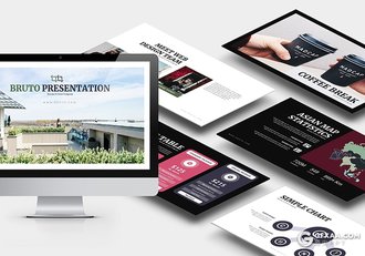 62页文艺商务多用途keynote模板 - 顶尖PPT